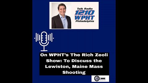 Crime Research on WPHT "Rich Zeoli Show"