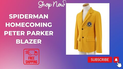 SPIDERMAN HOMECOMING PETER PARKER (TOM HOLLAND) BLAZER