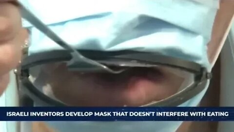 Israeli Inventors Create Mask You Can Wear While Eating!