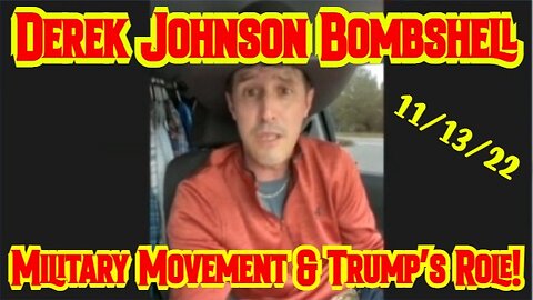 Derek Johnson Bombshell: Military Movement & Trump’s Role!