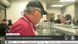 Open Door Mission hosts Easter brunch and egg hunt for families in need
