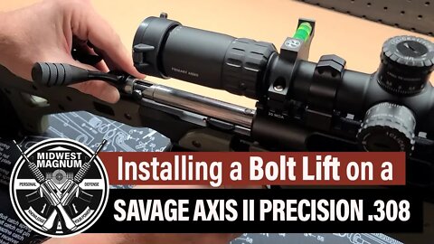 Adding a Bolt Lift Kit to the Savage Axis II Precision