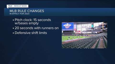 Explaining the new MLB rules ahead of Brewers' Opening Day game