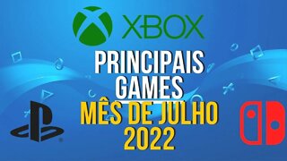NOVOS GAMES MÊS DE JULHO 2022