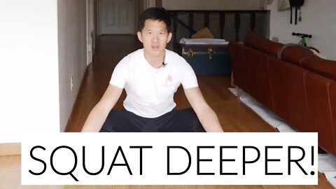 Deep squat? Flexible people who can't squat deep...