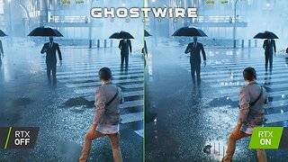 Ghostwire Tokyo - RTX On vs Off - Graphics - Performance Comparison | Game Play Zone