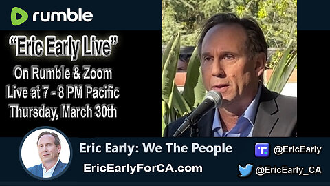 3-30-2023 Eric Early Live with Eric Early