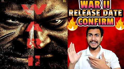WAR II | Official Release Date Update | Official Teaser Trailer Update | Haritik Roshan | Jr NTR