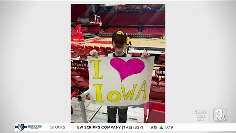 Iowa Hawkeyes fan from Maryland gets letter from star player Caitlin Clark