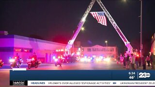 Procession honors fallen Salinas police officer