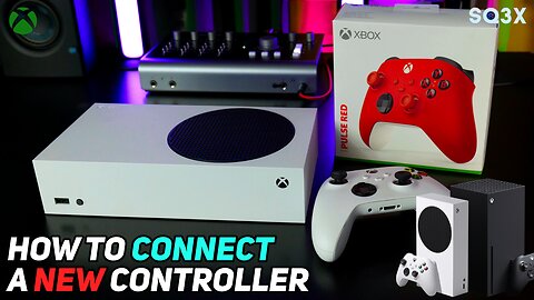 How To CONNECT A NEW CONTROLLER to your XBOX SERIES X|S 🎮