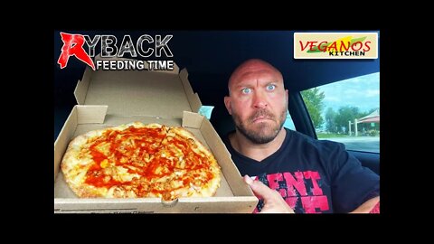 Ryback Feeding Time: Buffalo Chicken Pizza with Pineapple