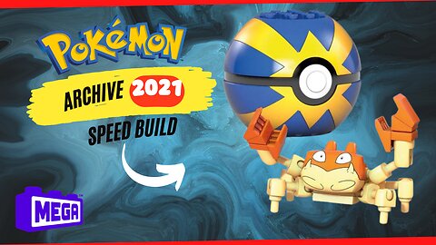 Krabby Series 13 Pokémon MEGA CONSTRUX Speed Build