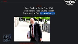Durham Report Finds Criminal Activity By Democrats And FBI