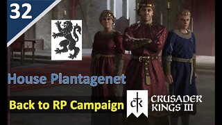 Can Our Dynasty Take the HRE Imperial Crown?l Crusader Kings 3 l House Plantagenet (Anjou) l Part 32