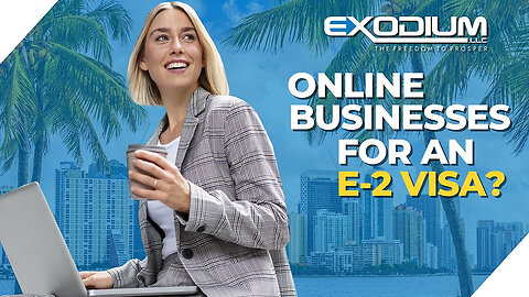 Can I get an E-2 Visa with just online business?