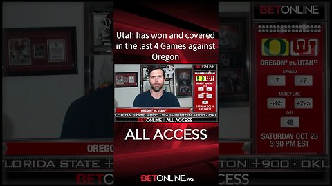 Will Utah extend their Home 'Win&Cover' streak over Oregon? #utahutes #oregonducks #ncaaf