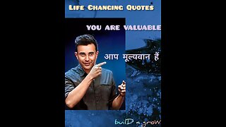 You Are Valuable | Motivational Quotes in Hindi| #Success #motivation #Rumble