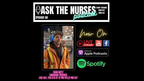 Ask The Nurses PodcastEpisode 68 Trucker Chat Metz