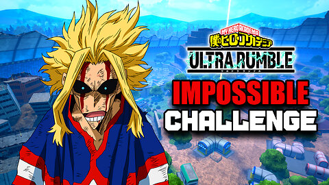 🔴 LIVE MHUR 💥 ATTEMPTING AN IMPOSSIBLE CHALLENGE IN MY HERO ULTRA RUMBLE 🏵️ ACE RANK HERO