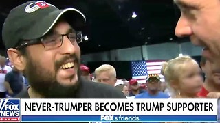 Never-Trumper becomes Trump supporter: 'He changed my mind'