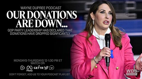 GOP Leader: Our Donation Streams Are Drying Up (Ep 1807) 11/28/23