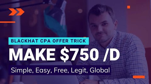 BLACKHAT CPA Trick, Promote CPA Offers For Free Using THIS METHOD, CPA Marketing Tutorial