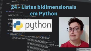 Aula 24 - Listas bidimensionais em Python