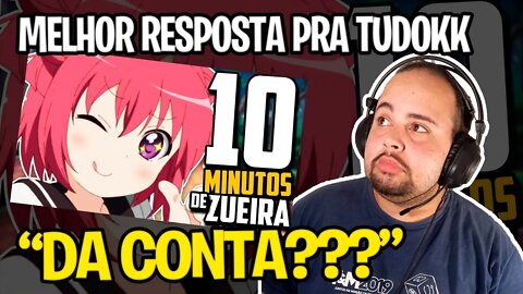 REACT | 10 MINUTOS DE ZUEIRA ANIME |