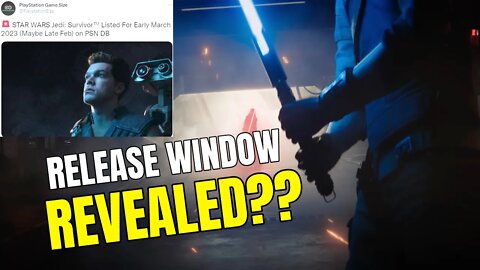 Star Wars Jedi Survivor Release Window REVEALED?? (Rumor)