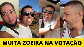 Carlinhos Maia Foi Votar com Roninho e Rolou Zoeira entre outros Eleitores
