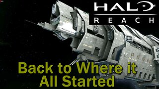 Halo: Reach- No Commentary- Mission 9- The Pillar of Autumn