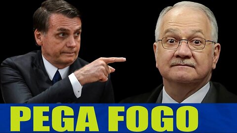 AGORA!!! FACHIN REAGE A REUNIÃO DE BOLSONARO COM EMBAIXADORES - PEGA FOGO