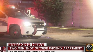 Two shot at Phoenix apartment near 19th Ave. and Thomas Rd.