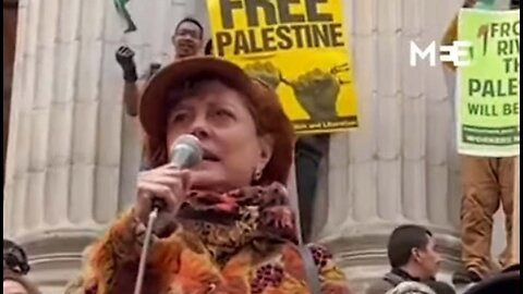 Talent Agency DROPS Susan Sarandon Over Pro-Palestinian Rally Speech