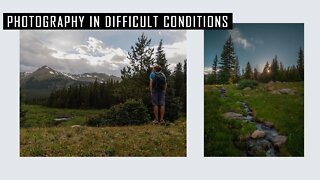 Landscape Photography in Difficult Conditions | Lumix G85 Photography