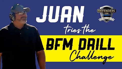 Juan Rivas Tries THREE Handgun Shooting Drills at Once | The BFM Drill Challenge