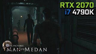 The Dark Pictures: Man of Medan - RTX 2070 OC & i7 4790K - Max Settings | Game Play Zone