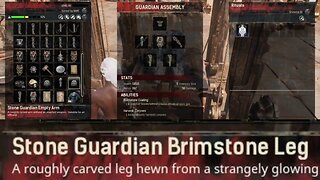 Conan Exiles Beginners Guide Stone Guardian Brimstone legs Busty