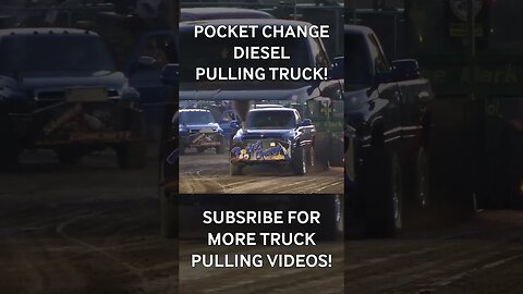 Hot Rod Diesel 4x4 Pulling Truck! #truckpulls #truckpull #truck