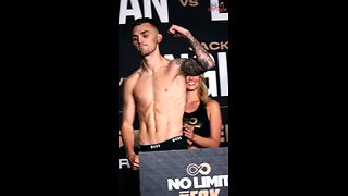 Sam Goodman official weigh-in interview boxing