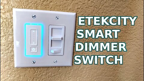 Etekcity Smart Dimmer Switch | A Smart Switch With Buttons!