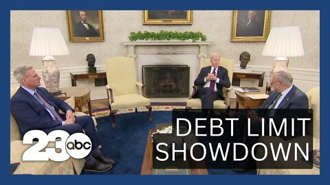 High stakes debt ceiling talks at White House