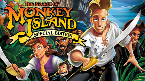 The Secret of Monkey Island: Special Edition (part 1) | Arriving on Mêlée Island