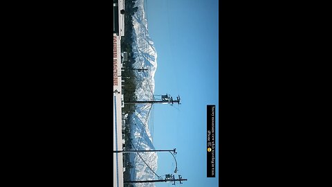 Snowy Mountains view from Orange county