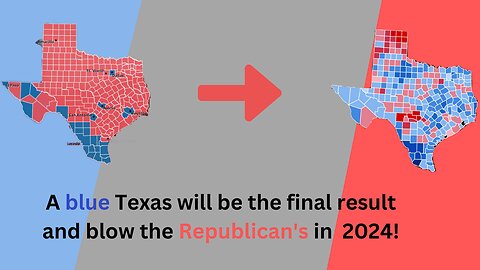 If Texas turns blue that is not good for the GOP!