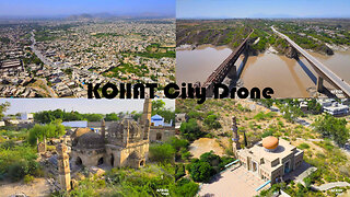 Kohat city from Above Drone footage Kpk, Pakistan 🇵🇰 / کوہاٹ شہر کا ہوائی ویڈیو خیبر پختون خواہ