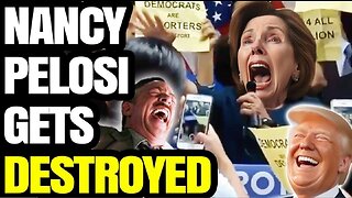 Nancy Pelosi Ambushed By Illegal Immigrants Ends Event In Pure PANIC