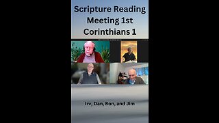 Scripture Reading Meeting 1st Corinthians 1