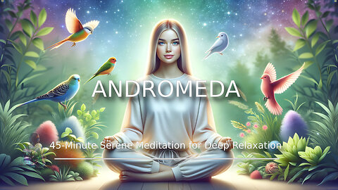 Andromeda 🎧 ~ 45-Minute Serene Meditation for Deep Relaxation
